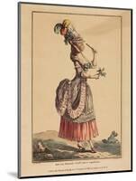 A Polonaise Dress with Draped Overskirt, 1778-Pierre Thomas Le Clerc-Mounted Giclee Print