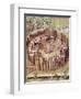 A Pomeiok Indian Fortified Vllage from Admiranda Narratio-Theodore de Bry-Framed Giclee Print