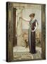 A Pompeian Lady, 1891-John William Godward-Stretched Canvas
