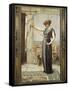 A Pompeian Lady, 1891-John William Godward-Framed Stretched Canvas