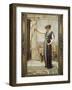 A Pompeian Lady, 1891-John William Godward-Framed Giclee Print