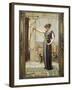 A Pompeian Lady, 1891-John William Godward-Framed Giclee Print