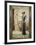 A Pompeian Lady, 1891-John William Godward-Framed Giclee Print