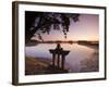 A Pond (Etang) in the Natural Park of La Brenne (Pays Aux Mille Etangs) (Country of a Thousand Lake-Julian Elliott-Framed Photographic Print