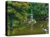 A pond in Japanese Tea Garden, San Francisco, California, USA-Anna Miller-Stretched Canvas