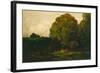 A Pond in the Morvan, 1869-Charles Francois Daubigny-Framed Giclee Print