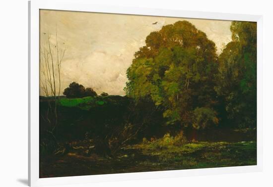 A Pond in the Morvan, 1869-Charles Francois Daubigny-Framed Giclee Print