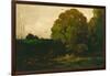 A Pond in the Morvan, 1869-Charles Francois Daubigny-Framed Giclee Print