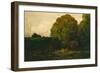 A Pond in the Morvan, 1869-Charles Francois Daubigny-Framed Giclee Print