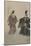 A Poor Young Fisherman of Fujito-Tsukioka Kogyo-Mounted Giclee Print