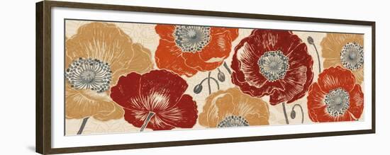 A Poppys Touch IV-Daphne Brissonnet-Framed Premium Giclee Print