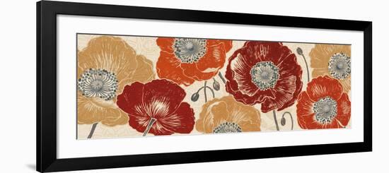 A Poppys Touch IV-Daphne Brissonnet-Framed Premium Giclee Print