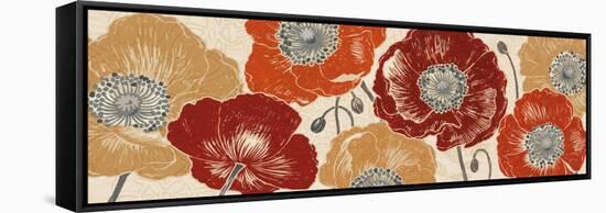 A Poppys Touch IV-Daphne Brissonnet-Framed Stretched Canvas