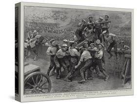 A Popular Display at the Royal Military Tournament, Bluejackets in Action-William T. Maud-Stretched Canvas