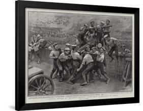 A Popular Display at the Royal Military Tournament, Bluejackets in Action-William T. Maud-Framed Giclee Print