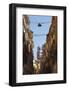 A Popular Lane in Verona Leads Directly to the Church-Petra Daisenberger-Framed Photographic Print