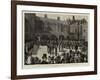 A Popular London Spectacle, Changing Guard at St James's Palace-Henry Gillard Glindoni-Framed Giclee Print