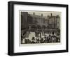 A Popular London Spectacle, Changing Guard at St James's Palace-Henry Gillard Glindoni-Framed Giclee Print