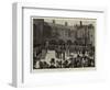 A Popular London Spectacle, Changing Guard at St James's Palace-Henry Gillard Glindoni-Framed Giclee Print