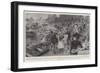 A Popular Sport in Berlin, a Dog's Swimming Race in the River Spree-William Hatherell-Framed Giclee Print