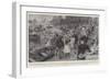 A Popular Sport in Berlin, a Dog's Swimming Race in the River Spree-William Hatherell-Framed Giclee Print