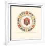 A Porcelain Dinner Plate from the Raphael Service, the Centre Depicting a Mermaid, 1903-null-Framed Giclee Print