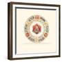 A Porcelain Dinner Plate from the Raphael Service, the Centre Depicting a Mermaid, 1903-null-Framed Giclee Print