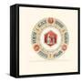 A Porcelain Dinner Plate from the Raphael Service-null-Framed Stretched Canvas