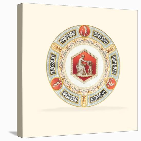 A Porcelain Dinner Plate from the Raphael Service-null-Stretched Canvas