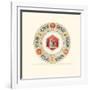 A Porcelain Dinner Plate from the Raphael Service-null-Framed Giclee Print