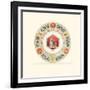 A Porcelain Dinner Plate from the Raphael Service-null-Framed Giclee Print