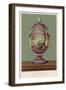 A Porcelain Vase from Sevres, France, in the Traditional Over-The-Top French Style-null-Framed Art Print