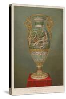 A Porcelain Vase from the Royal Manufactory, Berlin-null-Stretched Canvas