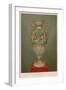 A Porcelain Vase from the Royal Manufactory, Berlin-null-Framed Giclee Print