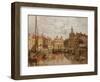 A Port, 1905-Frank Myers Boggs-Framed Giclee Print