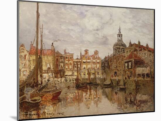 A Port, 1905-Frank Myers Boggs-Mounted Giclee Print