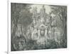 A Portal at Angkor Thom, 1873-Louis Delaporte-Framed Giclee Print