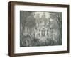 A Portal at Angkor Thom, 1873-Louis Delaporte-Framed Giclee Print