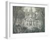 A Portal at Angkor Thom, 1873-Louis Delaporte-Framed Giclee Print