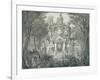 A Portal at Angkor Thom, 1873-Louis Delaporte-Framed Giclee Print