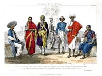 Caucasian Race, Hindus, 1800-1900-A Portier-Giclee Print