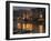 A Portion of Philadelphia's Boathouse Row is Shown at Dusk Thursday-null-Framed Premium Photographic Print