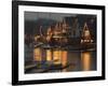 A Portion of Philadelphia's Boathouse Row is Shown at Dusk Thursday-null-Framed Photographic Print