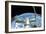 A Portion of the International Space Station Backdropped by Earth's Horizon-null-Framed Photographic Print