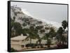 A Portion of the Pacific Coast Highway in Malibu, California, is Shown Monday, July 31, 2006-Damian Dovarganes-Framed Stretched Canvas
