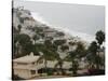 A Portion of the Pacific Coast Highway in Malibu, California, is Shown Monday, July 31, 2006-Damian Dovarganes-Stretched Canvas