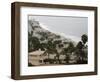 A Portion of the Pacific Coast Highway in Malibu, California, is Shown Monday, July 31, 2006-Damian Dovarganes-Framed Photographic Print