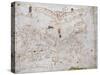 A Portolan Chart of Europe, circa 1500-null-Stretched Canvas