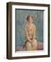 'A Portrait', c1922, (c1932)-Ambrose Mcevoy-Framed Giclee Print