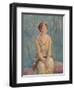 'A Portrait', c1922, (c1932)-Ambrose Mcevoy-Framed Giclee Print